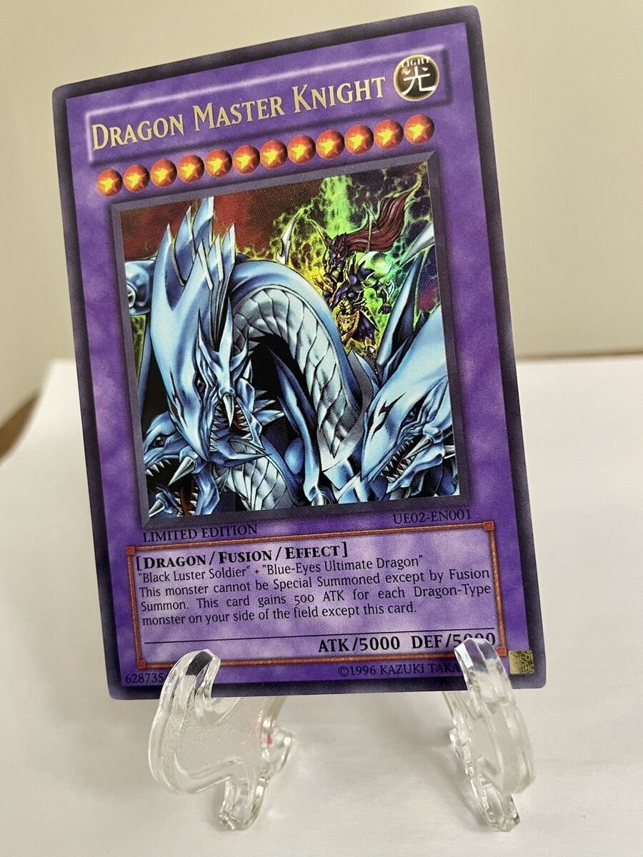 Yu-Gi-Oh! ULTRA RARE HOLO CARD DRAGON MASTER KNIGHT UE02 Yu-Gi-Oh! ULTRA RARE HOLO CARD DRAGON MASTER KNIGHT UE02
