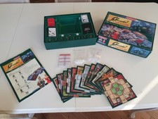 RARE CLUEDO SUPER SLUETH BOARD GAME - 100 % COMPLETE VGC INC. 9 PEWTER PIECES