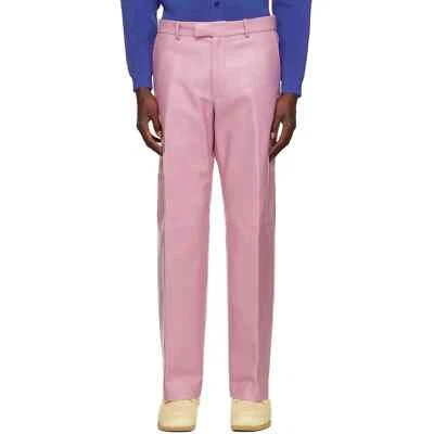 Mens Leather Pant Genuine Lambskin Leather Soft Feel Party Wear Pants New - Image 1 of 4