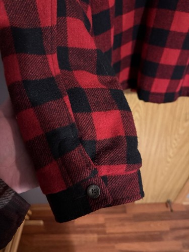 Woolrich Red Flannel Vintage Women’s XL Lined - Picture 6 of 8