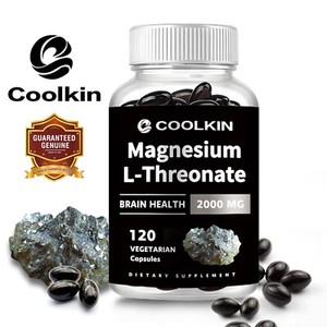 Magnésium L-Thréonate 2000mg - Améliore la santé cérébrale, la mémoire et la focalisation, la cognition