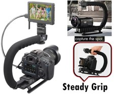Pro Deluxe Video Stabilizing Bracket Handle for Sony HDR-CX230 HDR-PJ230