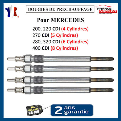 Bougie De Préchauffage Pour Mercedes-Benz CLASSE C