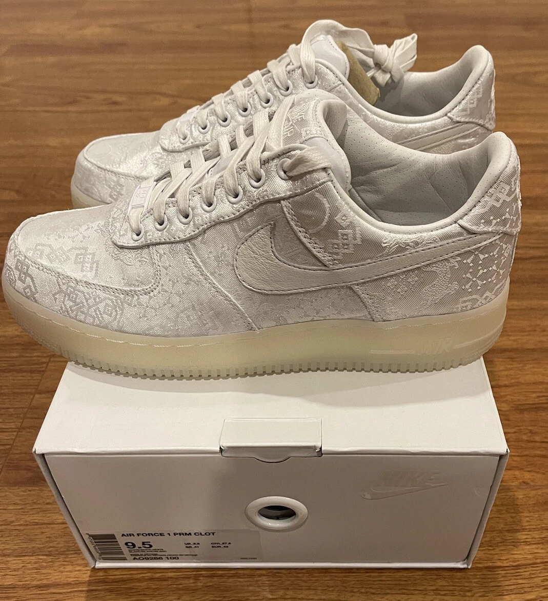 Size 9.5 Nike Air Force 1 Premium CLOT 1WORLD 2018 DS BRAND NEW