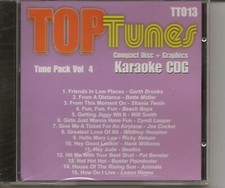 KARAOKE TOP TUNES POP Vol:4 CD G TT013