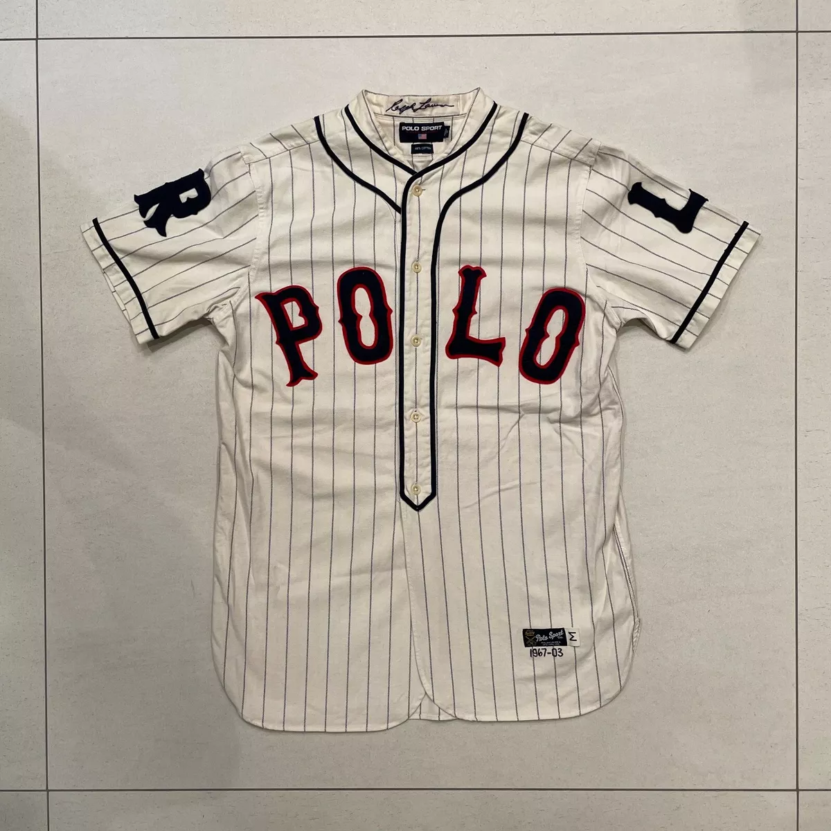 Polo top baseball jersey