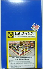 Blair  Line 197 HO Kit Laser-Cut A-to-Z Used Cars 833402001975(E)