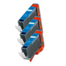 3 PK CYAN Ink Cartridge plus chip for CLI-226C Pixma MG5120 ip4820 iP4920