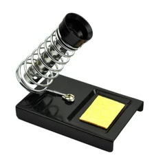 Soldering Iron Stand Holder Support Station with Metal Base + Solder Sponge A850