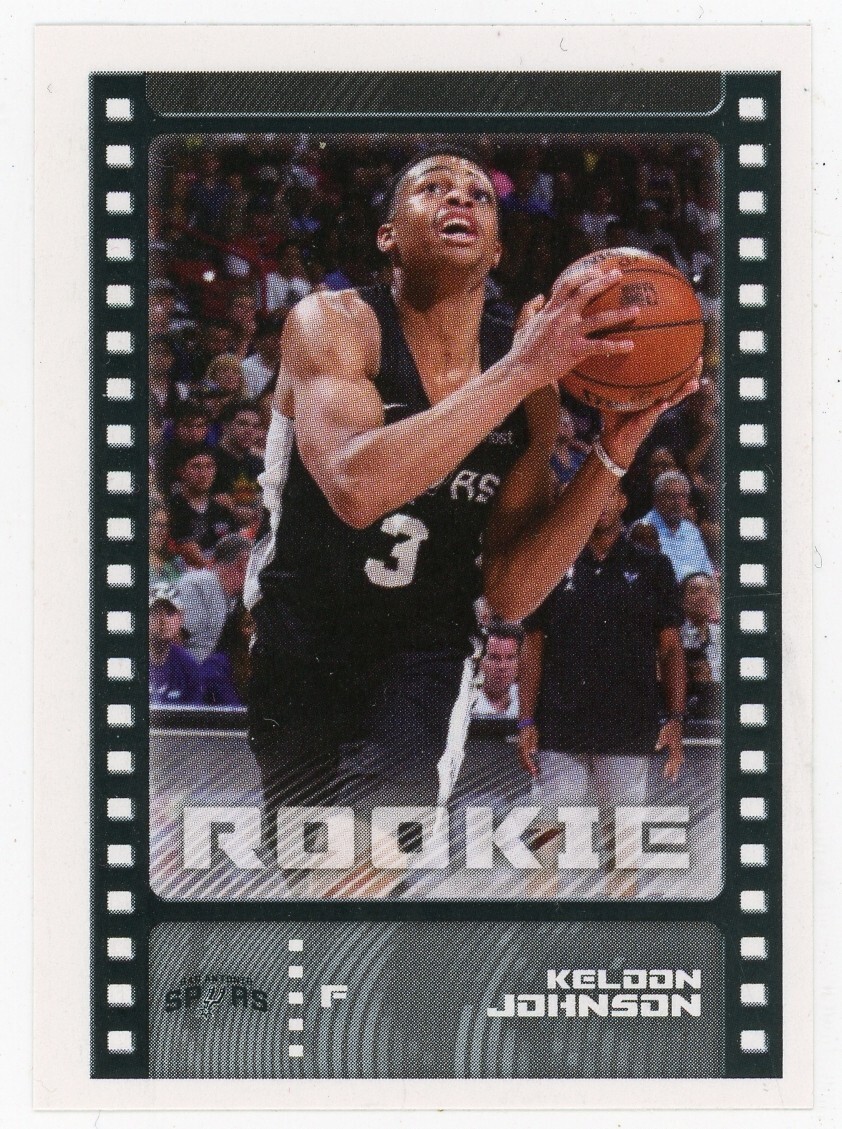 2019 Panini Stickers Collection Keldon Johnson Base Rookie Sticker !!!