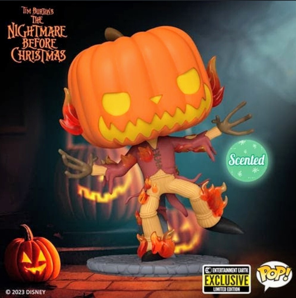 FUNKO POP! NIGHTMARE BEFORE CHRISTMAS PUMPKIN KING SCENTED #1357