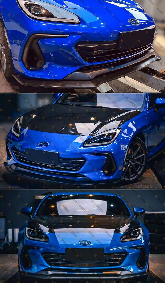For 2022-2025 Subaru BRZ ZD8 JDM CS Style PU Front Bumper Lip
