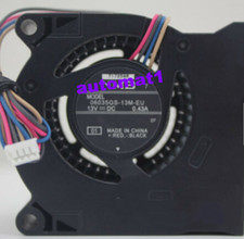 The new 06035GS-13M-EU is suitable for 13V 0.43A projector turbo cooling fan