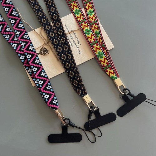 Ethnic Style Pattern Mobile Phone Lanyard Phone Case Chain Straps - 第 1/10 張圖片