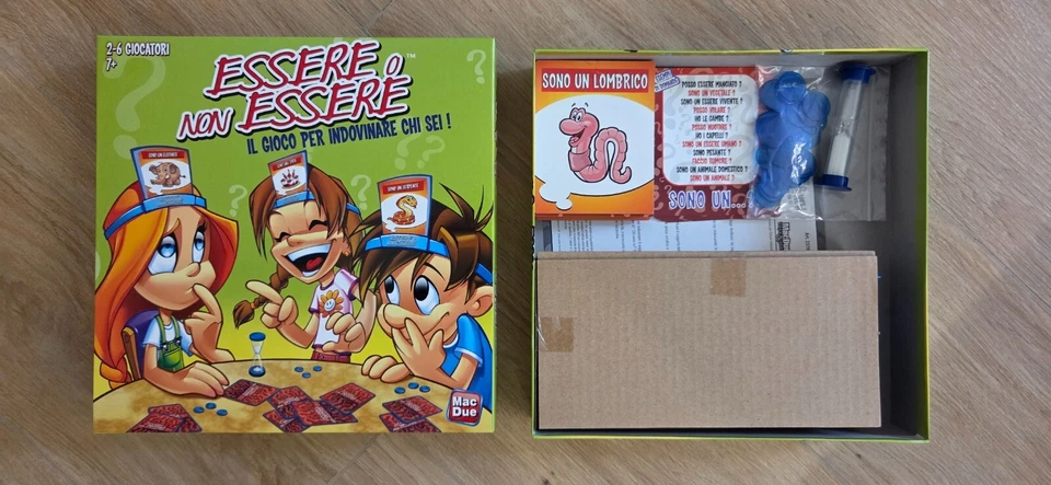 Essere o non essere Il Gioco per indovinare chi sei! Da 2 a 6 giocatori, anni 7+ - Immagine 2 di 3