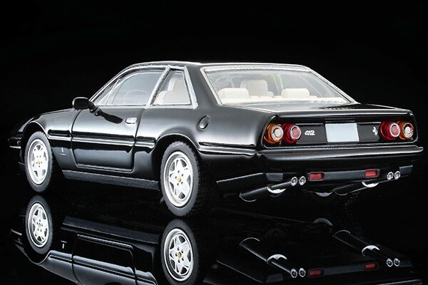 Tomica Limited Vintage NEO TLV Ferrari 412 ( black ) 1/64 TOMYTEC