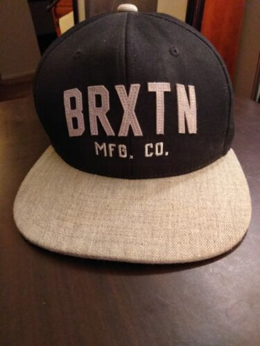 $149 H4X Men Black 6-Panel Logo Snapback Adjustable Flat-Brim Cotton Cap  Hat O/S