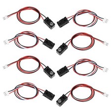4 Pairs IR Break Beam Sensor 3MM LEDs Counting Module Photoelectric Switch New