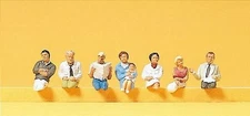 Preiser 10298 HO Scale Passengers -- Railway, Seated