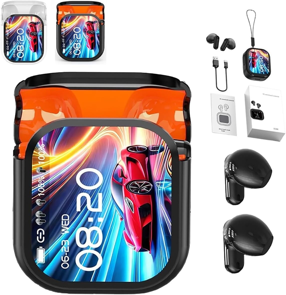 Casque audio intelligent Bluetooth réduction bruit sans fil traduction IA - 3