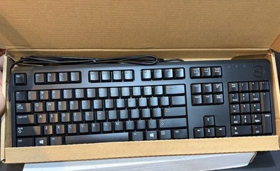 Dell KB212-B Wired USB Quiet Key Keyboard Black New in Box
