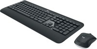 Logitech Advanced Set Tastatur MK540 + Maus M310 Kabellos Qwertz Schwarz Neu