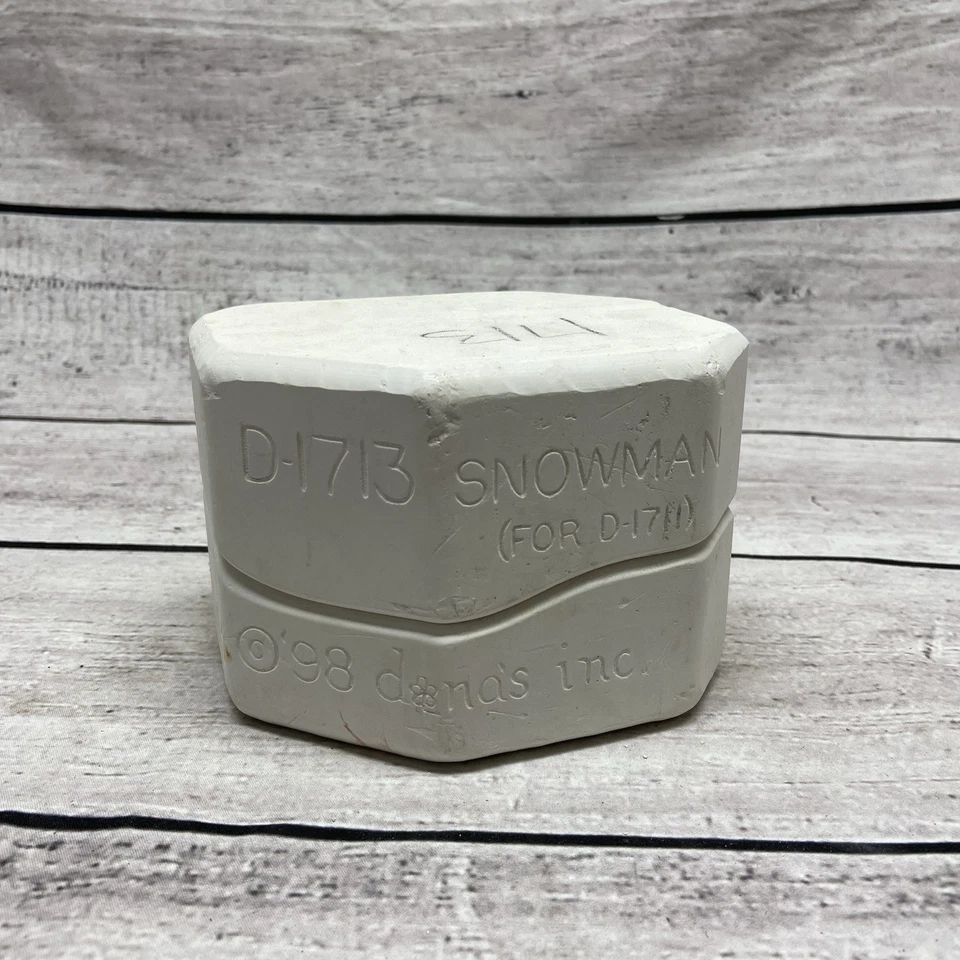 ‘98 Snowman Ceramic Casting Mold D-1713 - Dana’s Inc. - Image 2 of 4