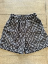 Bravest Studios Black GG Mesh Shorts Size Small