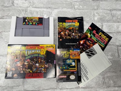 Donkey Kong Country 2: Diddy's Kong Quest (Super Nintendo, 1995) CIB