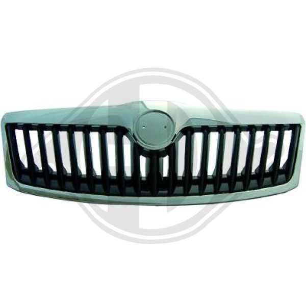 Diederichs KüHlergrill Verchromter Rand FüR Skoda Octavia II Combi 1Z5 1Z3-image