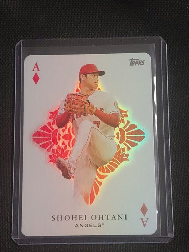 2023 Topps Series 1 All-Aces Shohei Ohtani Insert Card #AA-11 Los Angeles Angels