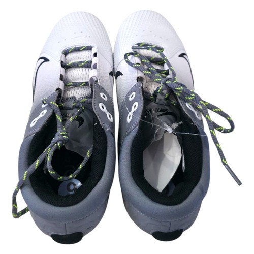 Größe 9 Nike Hyperdiamond 4 Elite Damen-Softballschuhe Metall weiß CZ5917-002 - Bild 5 von 8