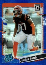 2023 Donruss Optic #221 Jordan Battle Blue Hyper