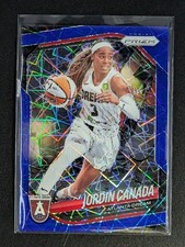 2025 WNBA Prizm Jordin Canada Blue Velocity Prizm Card #120 Atlanta Dream