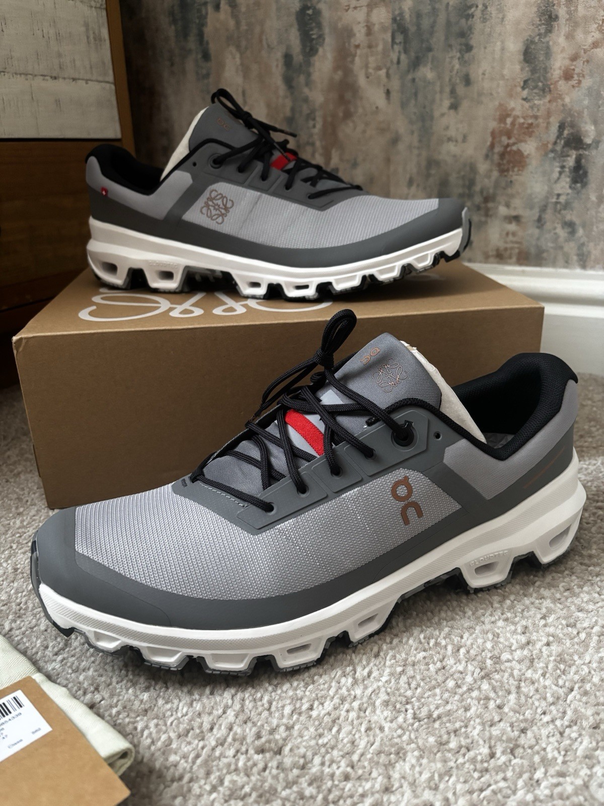 LOEWE x ON Running Cloudventure | Grey | Size UK11.5 EU47 US12