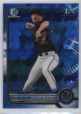 2022 Bowman Chrome Draft Sapphire Edition Jacob Miller #BDC-195 1k9t