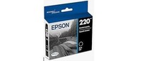 Genuine Epson 220 Standard Capacity Black Ink Cartridge, T220120