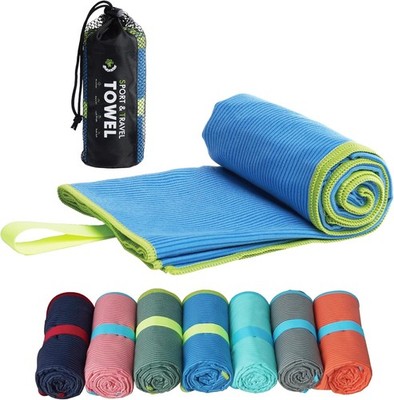 Microfiber Camping Towel - Quick Dry, Super Absorbent, Lightweight Travel Towel