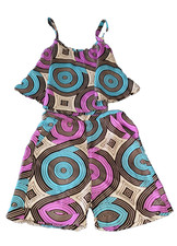 Seamstress Made S Multi-Color Two Piece Set Women's Outfit Ankara Print African