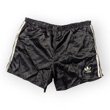 Vintage 80/90s Adidas Running Soccer Football Sprinter Shorts Black Size L