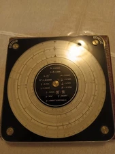 Graphoplex (Roplex) Brevete S.G.D.G. Calculation Circle Slide Rule Vintage 