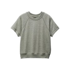 PRANA Cozy Up Sweatshirt Women XL Juniper Green Crewneck Sustainable Hemp Blend