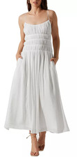 Astr The Label WHITE Women's Andrina Dress, US Large