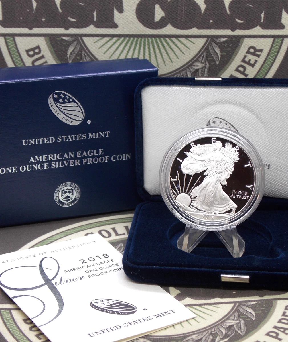 最高鑑定 シルバーイーグル 2018-W 1$ .999銀貨 NGC MS70 Early