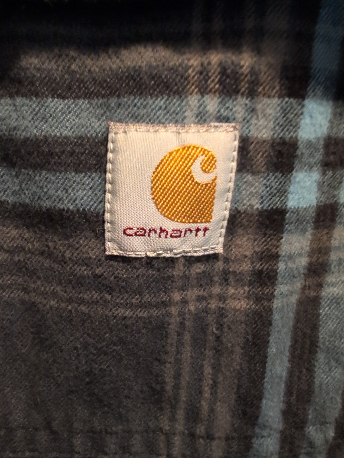 Carhartt Men's Heavy Flannel Button-Up Shirt Repaxed Fit, 2X