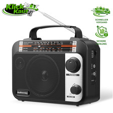 Kurzwellenradio Tragbar UKW FM AM SW1 SW2 1800mAh Batterie