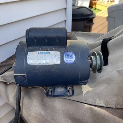 LEESON Model M6C34DB6H General Purpose Motor 1HP 3450 RPM 115/230 Cat 110160.00