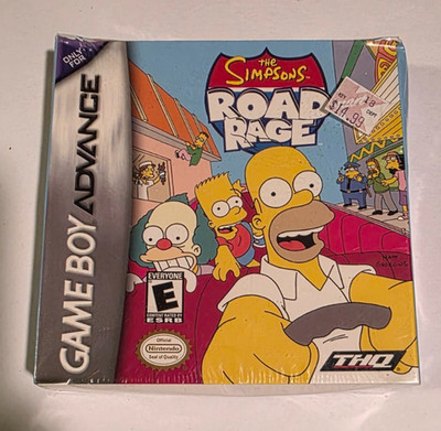 Simpsons Road Rage (Nintendo Game Boy Advance GBA, 2003)   SEALED   Brand New  