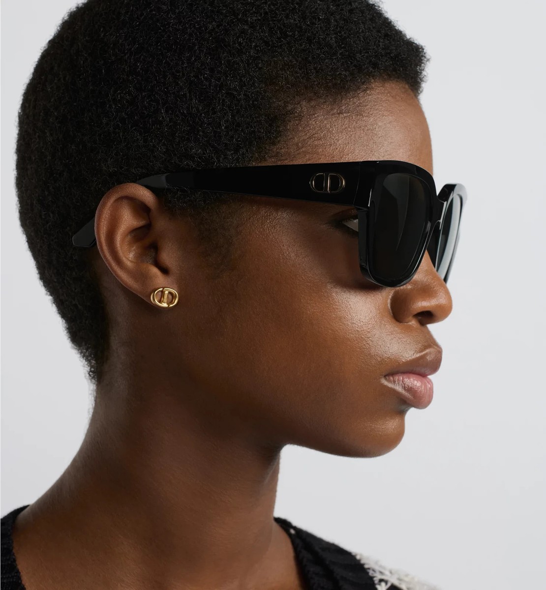 Dior DiorGlow S1F Sunglasses – Black – Authentic – Made in Italy