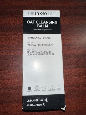 The Inkey List Oat Cleansing Balm 5oz 150ml Full Size New in Box